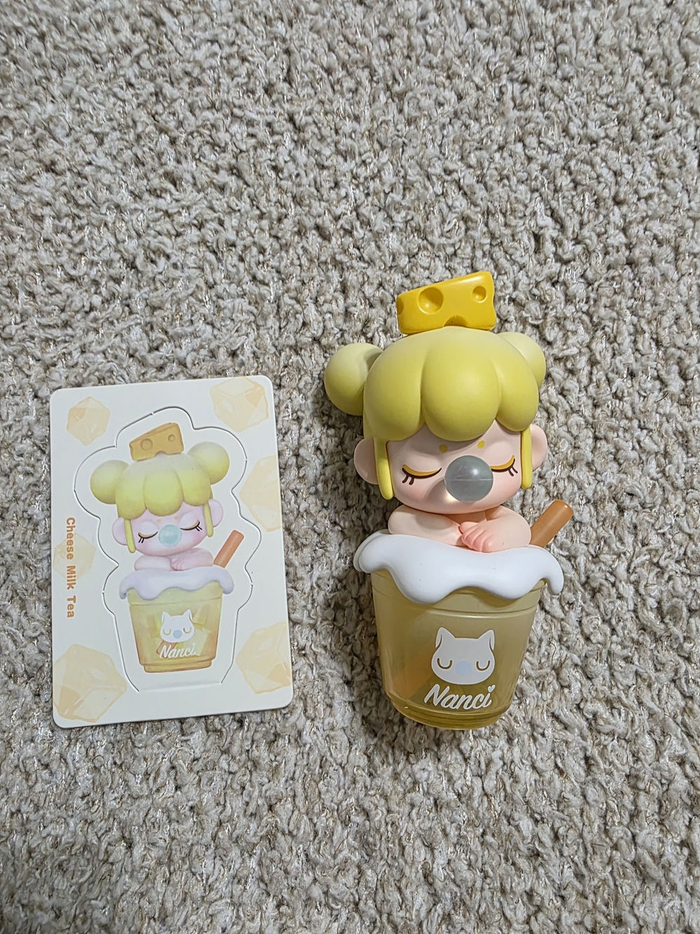 Baby Nanci Cheese Milk Tea Figure